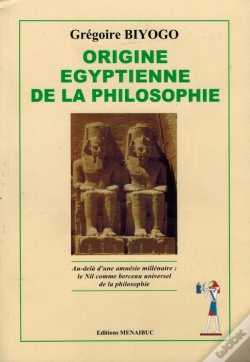 Capa do artigo Origine Égyptienne De La Philosophie