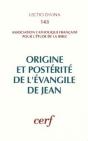 Origine Et Posterite De L'Evangile De Jean - Preview
