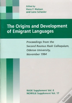 Capa do artigo Origins And Development Of Emigrant Languages