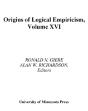 Origins Of Logical Empiricism - Preview
