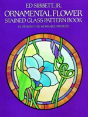 Ornamental Flower Stained Glass Pattern Book - Preview