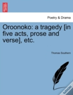 Capa do artigo Oroonoko: A Tragedy (In Five Acts, Prose