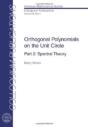 Orthogonal Polynomials On The Unit Circle - Preview