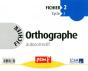 Orthographe ; Cycle 2 ; Fichier 2 - Preview