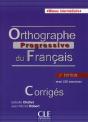 Orthographe Progressif Intermediaire 2ed - Corriges - Preview
