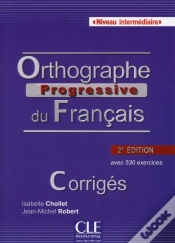 Capa do artigo Orthographe Progressif Intermediaire 2ed - Corriges