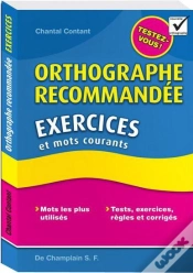 Capa do artigo Orthographe Recommandée ; Exercices Et Mots Courants