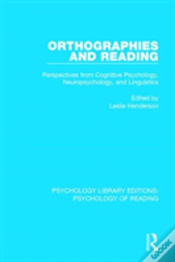 Capa do artigo Orthographies And Reading