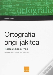 Capa do artigo Ortografia Ongi Jakitea. Ikasleen Koadernoa