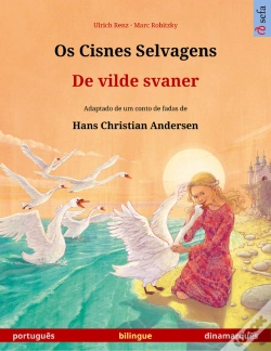 Capa do artigo Os Cisnes Selvagens – De Vilde Svaner (Português – Dinamarquês)