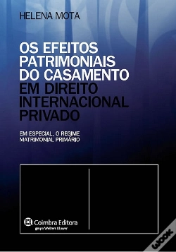 Capa do artigo Os Efeitos Patrimoniais do Casamento em Direito Internacional Privado
