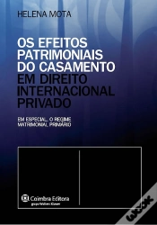 Capa do artigo Os Efeitos Patrimoniais do Casamento em Direito Internacional Privado