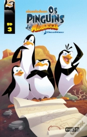 Capa do artigo Os Pinguins de Madagáscar - Banda Desenhada 3