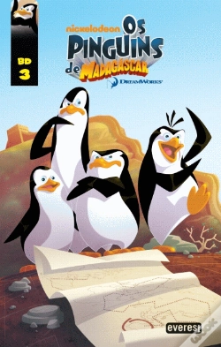 Capa do artigo Os Pinguins de Madagáscar - Banda Desenhada 3