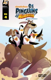 Capa do artigo Os Pinguins de Madagáscar - Banda Desenhada 4