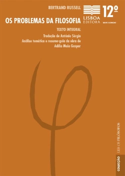 Capa do artigo Os Problemas da Filosofia - 12.º ano