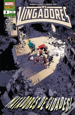 Capa do artigo Os Vingadores - 4ª Série N.º 3