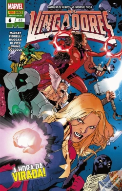 Capa do artigo Os Vingadores - 4ª Série N.º 6