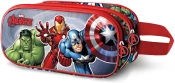 Capa do artigo Os Vingadores Defy Estojo Duplo 3D, Azul