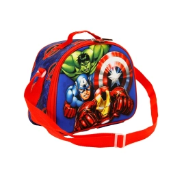 Capa do artigo Os Vingadores Go On Lancheira 3D, Azul