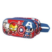 Capa do artigo Os Vingadores Impact Estojo Duplo 3D, Vermelha