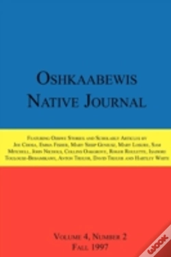 Capa do artigo Oshkaabewis Native Journal (Vol. 4, No. 2)