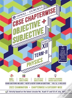Capa do artigo Oswal-Gurukul Physics Chapterwise Objective + Subjective For Cbse Class 12 Term 2 Exam