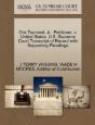 Otis Trammel, Jr., Petitioner, V. United States. U.S. Supreme Court Transcript Of Record With Supporting Pleadings - Preview