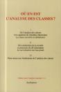 Ou En Est L'Analyse Des Classes? - Preview