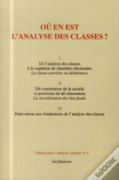 Ou En Est L'Analyse Des Classes?