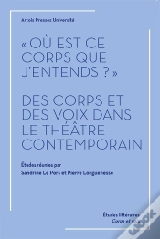 Capa do artigo Où Est Ce Corps Que J