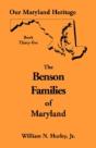 Our Maryland Heritage, Book 35: Benson F - Preview