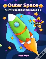 Outer Space Activity Book For Kids Ages 4-8