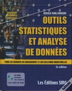 Capa do artigo Outils Statistiques Et Analyse De Données Pour Les Sciences Du Management Et Des Relations Industrielles (Avec Cdrom Fichiers Excel Minitab Spss) 2° Ed.