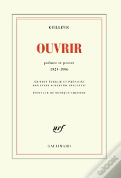 Capa do artigo Ouvrir ; Poèmes Et Proses 1929-1996