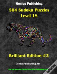 Over 500 Sudoku Puzzles Difficulty Level 18 Brilliant Edition #3