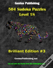 Capa do artigo Over 500 Sudoku Puzzles Difficulty Level 18 Brilliant Edition #3