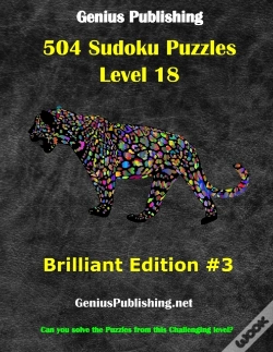 Capa do artigo Over 500 Sudoku Puzzles Difficulty Level 18 Brilliant Edition #3