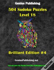 Over 500 Sudoku Puzzles Difficulty Level 18 Brilliant Edition #4