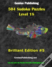 Capa do artigo Over 500 Sudoku Puzzles Difficulty Level 18 Brilliant Edition #5