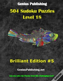 Capa do artigo Over 500 Sudoku Puzzles Difficulty Level 18 Brilliant Edition #5