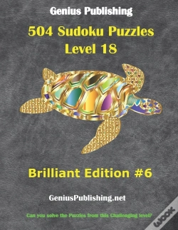 Capa do artigo Over 500 Sudoku Puzzles Difficulty Level 18 Brilliant Edition #6