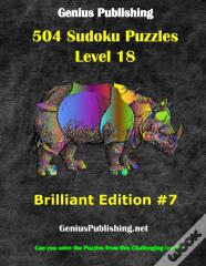 Over 500 Sudoku Puzzles Difficulty Level 18 Brilliant Edition #7