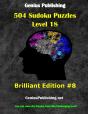 Over 500 Sudoku Puzzles Difficulty Level 18 Brilliant Edition #8 - Preview