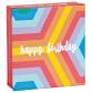 Over The Rainbow Mini Fliptop Notecard Box
