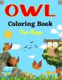 Owl Coloring Book For Boys - Preview