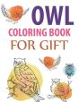 Owl Coloring Book For Gift - Preview