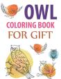Owl Coloring Book For Gift - Preview