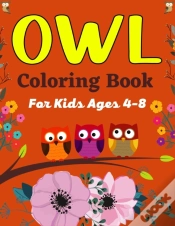 Capa do artigo Owl Coloring Book For Kids Ages 4-8