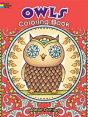 Owls Coloring Book - Preview